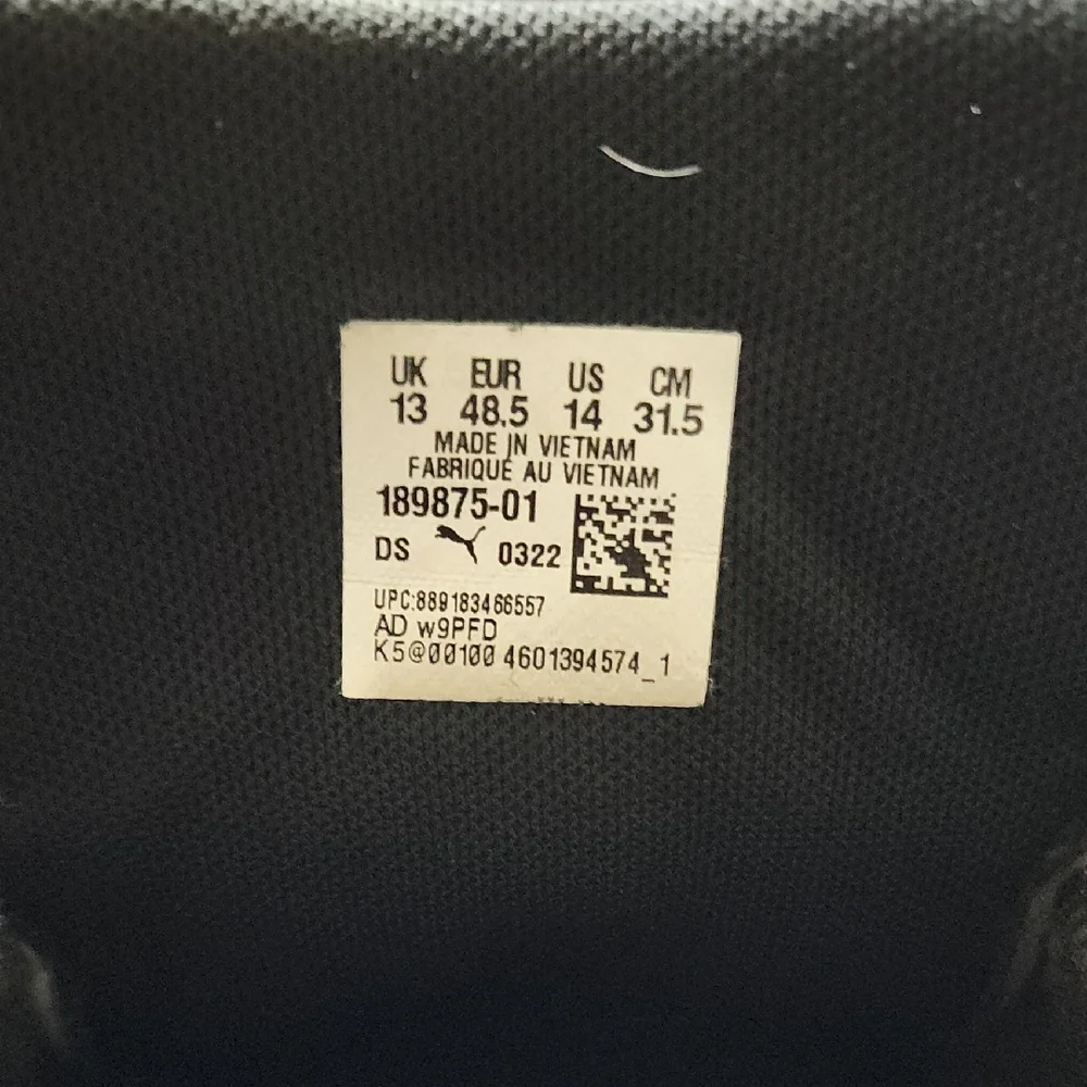 Puma Black Sports Shoes - Picture 6 of 6